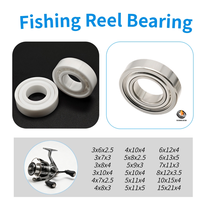 Spinning Reel - 1/5/10 ชิ้น ABEC-7/9 ลูยา รอกตกปลา รอกเบทคาสติ้ง