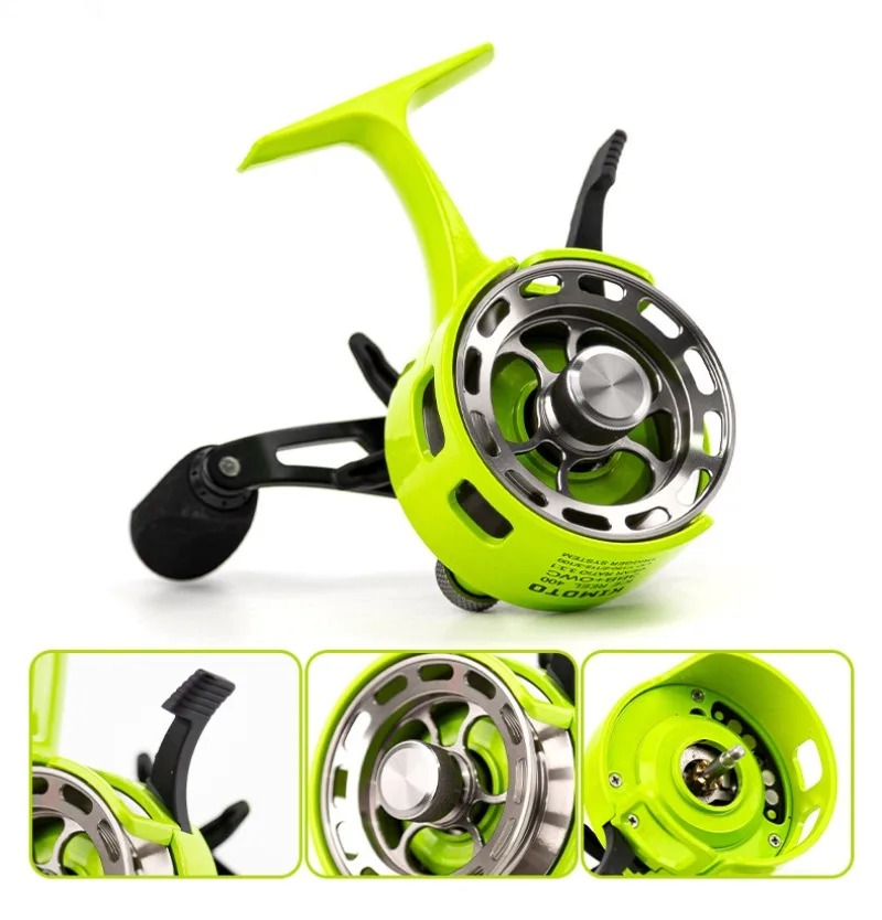อัตราทดเกียร์ใหม่ 3.2:1 รอกตกป - Ice Fishing Reel บทวิจารณ์และราคา