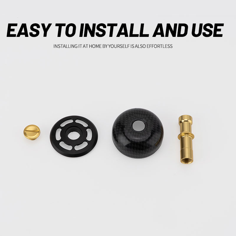 DEUKIO DIY ปุ่มปรับกำลังคาร์บอ - Spincast Reel บทวิจารณ์และราคา
