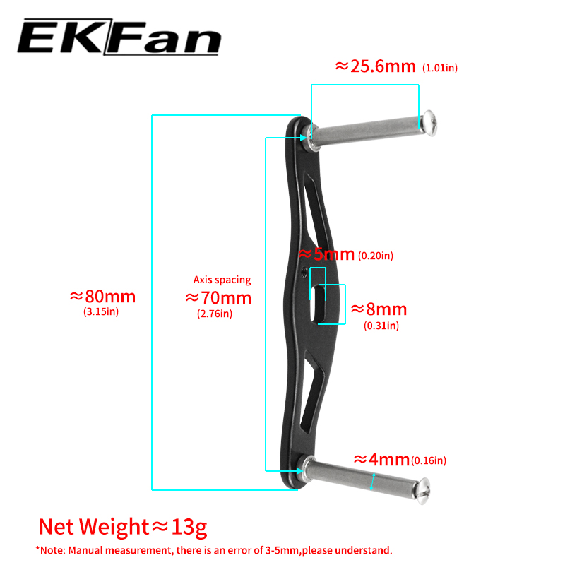 ด้ามจับรอกตกปลา EKFan ขนาด 80  - Spincast Reel บทวิจารณ์และราคา