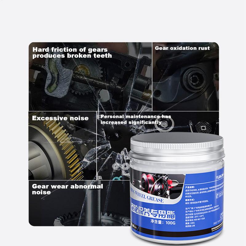 100g ตกปลา Reel จาระบีหยดน้ําล - Reel Grease บทวิจารณ์และราคา