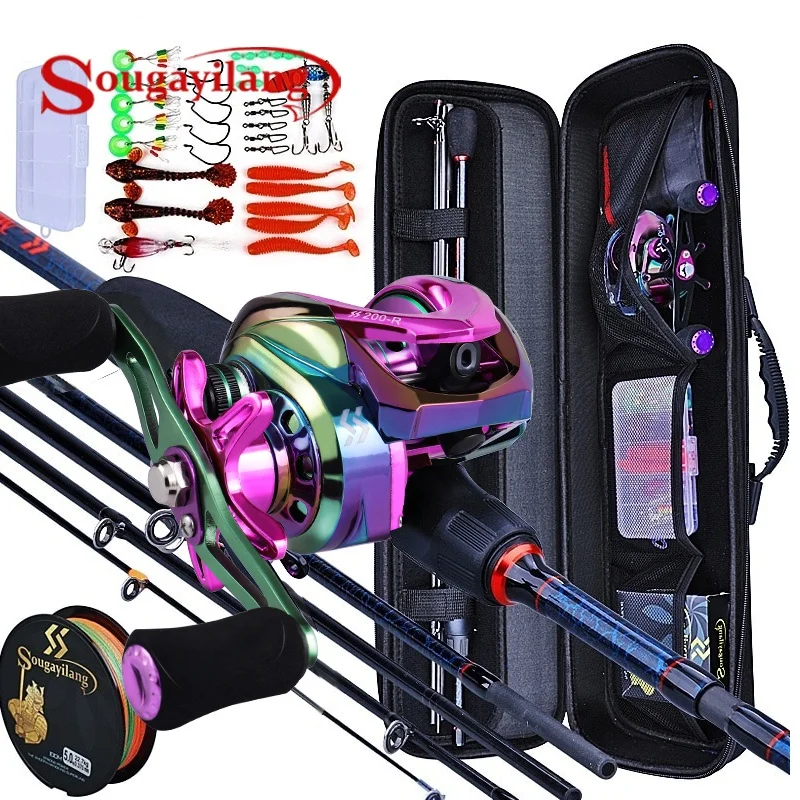 Sougayilang เบ็ดตกปลาและม้วน 5 - Spincast Reel บทวิจารณ์และราคา