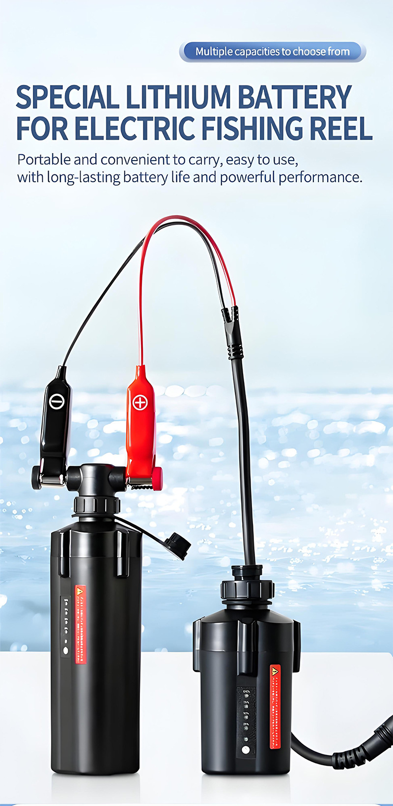 แบตเตอรี่รอกไฟฟ้า 14.8V 3500mA - Electric Reel บทวิจารณ์และราคา